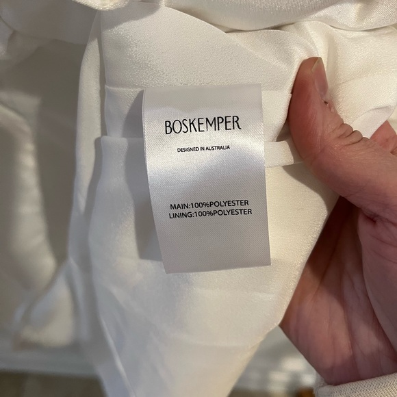 Anthropologie White Strapless Dress with Bow Detail - Picture 9 of 13